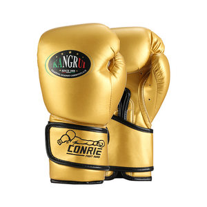 ออกแบบโลโก้แบบมืออาชีพ ถุงมือชกมวยแบบผูกเชือก 10OZ 12OZ 14OZ 16OZ หนังแท้ ระบายความชื้น สำหรับฝึกซ้อมศิลปะการต่อสู้ - Product Image 5