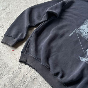 Sweat à capuche long zippé surdimensionné pour homme, écologique, en molleton 100 % coton de haute qualité, léger, respirant et brodé – Collection Automne - Product Image 2