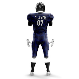Uniformes de football américain sublimés sur mesure pour hommes et jeunes, maillots et pantalons de football, vêtements d'équipe, fabricant OEM ODM - Product Image 6