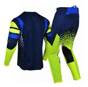 Customized Made Plus Size <b>Mens</b> Motocross Suit Summer Windproof Long Sleeve Sublimation Print Breathable % Polyester Fabric - Product Image 2