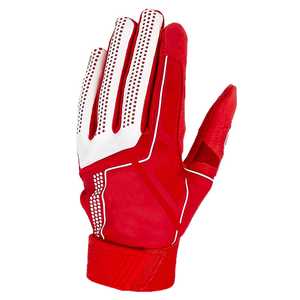 ถุงมือเบสบอลหนังแท้แบบเต็มนิ้วสำหรับผู้ขว้างมือขวา กันลื่น ระบายอากาศได้ดี ซับเหงื่อ ปิดด้วยแถบตีนตุ๊กแก สำหรับผู้ชายทุกคน - Product Image 5