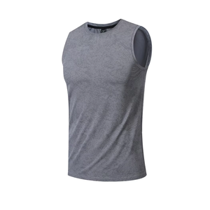Camiseta sin Mangas de Secado Rápido para Hombre con Logotipo Personalizado OEM, Ropa Deportiva Ligera, Transpirable y Moderna - Product Image 5