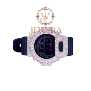Reloj de Moda con Diamantes de Moissanita de Calidad de Exportación para Eventos Empresariales y de Moda, Disponible a Precio de Exportación desde India - Product Image 1