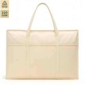 Sac de voyage en coton non laminé, organisateur de voyage, 70x50x30 cm, logo personnalisé, vente en gros, OEM, marque privée, modèle SS375A - Product Image 2
