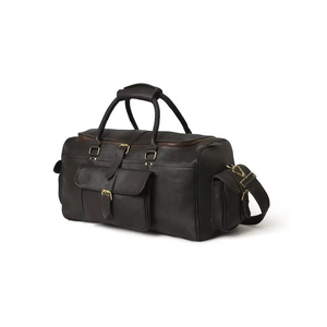 Bolsa de Viaje de Cuero de Primera Calidad (Pequeña) para Hombre y Mujer, de Fabricante Pakistaní - Product Image 5