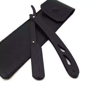 มีดโกนหนวดแบบพับได้ สีดำ พร้อมโลโก้และสีที่กำหนดเอง ขายดี - Product Image 6