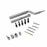 Kit d'expansion osseuse, écarteur de calotte, instruments d'implant dentaire, instruments chirurgicaux de haute qualité en acier inoxydable allemand