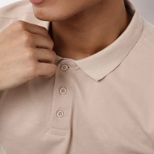 Polo homme color block à manches courtes, col classique, uniforme de golf et de tennis, impression de logo personnalisé, t-shirts polo - Product Image 6