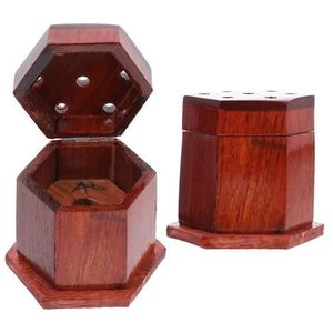 Quemador de Incienso de Bambú, Mubkhar Árabe, Porta Incienso Ecológico Antiolor, Fragancia Árabe Tradicional, Decoración para el Hogar - Product Image 1
