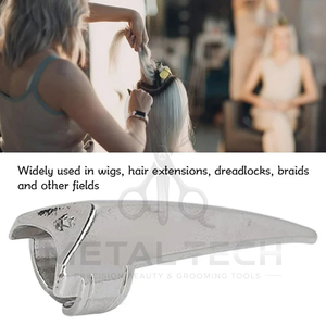 Premium Quality Durable Hair Parting Tool, Dreadlocks <b>Braids</b> Finger Parting Tool <b>Braids</b> Parting Ring Selection For Wig Extension - Product Image 6