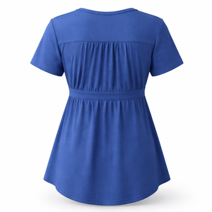 Venta al por mayor de blusas de lactancia vintage bonitas para madres - Servicio OEM con logo frontal, elegantes y cómodas, proveedor mayorista - Product Image 2
