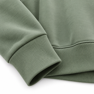 Sudadera con capucha de color liso para mujer, con hombros caídos, manga larga, puños acanalados, top corto tipo jersey - Product Image 4
