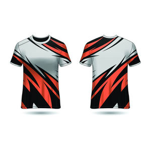 Vente en gros de t-shirts pour hommes de haute qualité, imprimés par transfert thermique, coupe classique, col rond, manches courtes, respirants, séchage rapide, design personnalisé - Product Image 1