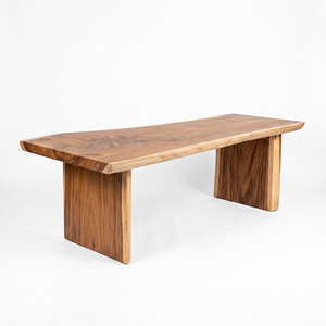 Live Edge Suar Wood Dining <b>Table</b> Solid Wood Slab Natural Edge Organic Modern Furniture for Home Hotel Villa Restaurant Projects - Product Image 4