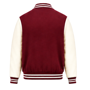Vestes universitaires pour hommes sur mesure OEM, respirantes, écologiques, à col montant, avec logo personnalisé, pour l'hiver, vente en gros - Product Image 2