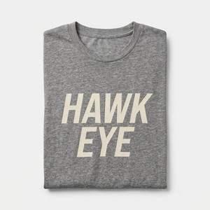Camisetas de Hombre de Alta Calidad, Personalizadas, de Poliéster Tejido, Corte Regular, Manga Corta, Cuello Redondo, Color Liso, con Diseño Frontal HAWK EYE SPORTS - Product Image 3