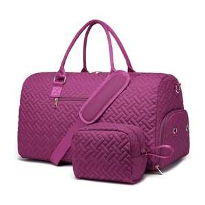 Bolsa de Gimnasio Portátil de Nailon con Cierre, 76-120L+, con Compartimento para Zapatos, para Viajes, Hospitales, Trabajo, etc. - Product Image 2