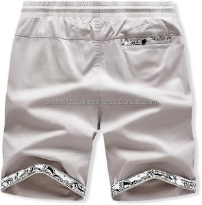 2025 26 Men <b>Shorts</b> Summer Solid Mens Slim Beach <b>Shorts</b> Cotton Casual Male Elastic Waist <b>Shorts</b> Jogger <b>Short</b> <b>Sweatpants</b> - Product Image 3