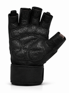 Custom Logo Unisex Leather Fitness Gloves <b>Half</b> Finger Weight Lifting Non <b>Slip</b> Breathable Gym Training Body Building Protect Hand - Product Image 3