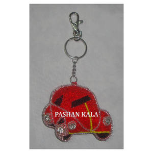 Adornos navideños Nuevo hermoso precio económico Hecho a mano Acabado fino Zari Bordado Calcetín de trabajo para compradores Costo razonable - Product Image 3