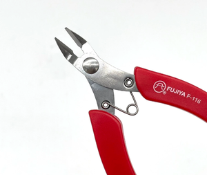 Mini pince de qualité industrielle en acier inoxydable de Type japonais poignée lisse mâchoire biseautée sertissage coupe outils de dénudage métrique - Product Image 2