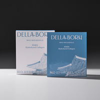 DELLA BORN Soins de la peau coréens Cosmétiques de beauté Masque facial rafraîchissant en hydrogel au collagène et ADN de saumon PDRN OEM Marque privée Bio Masque