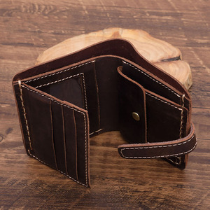 Wholesale Premium mens leather wallet RFID blocking card <b>holder</b> wholesale supplier OEM export for pakistan in wholesale price - Product Image 3