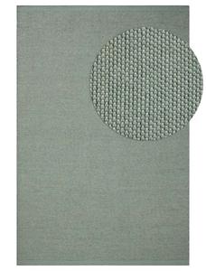 Tapis Durrie en laine fait main, tissé à la main, écologique, épais, vert, abstrait, durable, moderne, anti-bactérien - Product Image 6