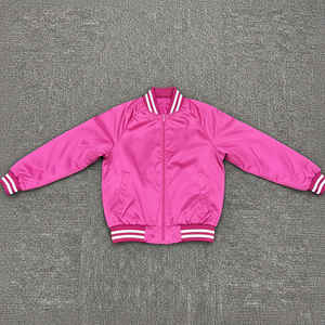 Blouson universitaire en satin pour homme et femme, style Letterman, avec col montant en cuir véritable et ourlet et poignets côtelés, idéal pour l'hiver - Product Image 1