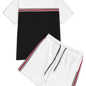 Amazing maxing colors London boys short set for the unisex with customized logo Design 80% cotton 15% polyester 5% spandex - Product Image 1