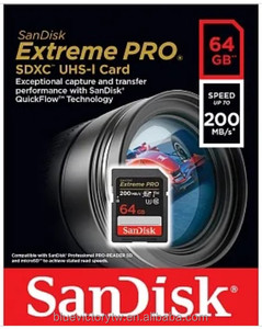 Sandisk 64GB cực Pro SDXC UHS-I thẻ nhớ, thẻ SD, 200 Mb/giây, V30, U3, C10, SDSDXXU-064G-GN4IN - Product Image 4