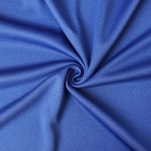 Maillot de sport sans manches bleu, col en V, en polyester, débardeur athlétique pour hommes et femmes, design en maille légère - Product Image 6