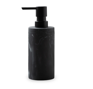 Stone Era Black Marble Luxury Bathroom Accessories <b>Set</b> with <b>Soap</b> Dispenser Toothbrush Holder & Tray-Eco-Friendly & Durable - Product Image 4
