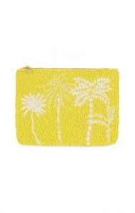 Elegante y Exclusiva Cartera Pequeña con Bordado de Palmera y Cuentas, con Joyería Artística de Moda y Calidad Premium para Chicas - Product Image 2