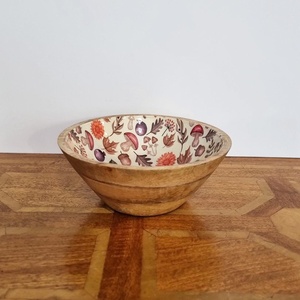 Tazón de Madera Esmaltada Rústico y Ecológico, Apto para Alimentos, Hecho a Mano, Vajilla Duradera, Precio de Fábrica para Minoristas - Product Image 2
