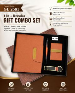 Luxury Executive Gift Box With A5 Notebook Magnetic Roller Pen <b>Card</b> <b>Holder</b> And <b>Key</b> Ring For Employees Clients And Business Event - Product Image 1