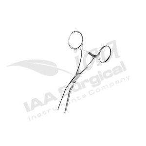Instrument chirurgical manuel en acier inoxydable pour hémostase atraumatique, base en acier inoxydable, certifié CE Classe I - Product Image 3
