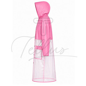 Vestes de pluie imperméables pour femmes, très vendues, avec capuche, légères, pliables, coupe-vent pour l'extérieur - Product Image 3