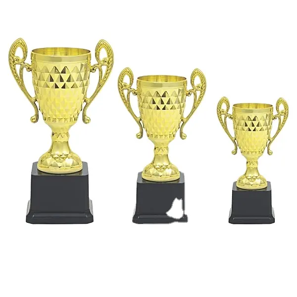 I migliori premi di vendita caldi all'ingrosso <span class=keywords><strong>trofei</strong></span> della tazza di metallo vincitore della decorazione dell'oro per i campioni dei tornei sportivi e i vincenti dell'ufficio