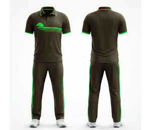 Modern <b>Cricket</b> Jersey Uniform Set for Men & Youth Teams | Men Women Youth <b>Cricket</b> Wears Polo Shirt and Trouser Full Team - Product Image 3