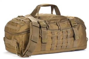 Hot Sale High Quality Durable Casual Gym Bag 56-75L Capacity Waterproof Nylon Fabric Shoes Compartment Adjustable Polyester - Product Image 4
