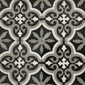 Carreaux gravés hexagonaux Carreaux antidérapants en ciment émaillé mat antique pour murs intérieurs Revêtements de sol Bâtiment décoratif - Product Image 3