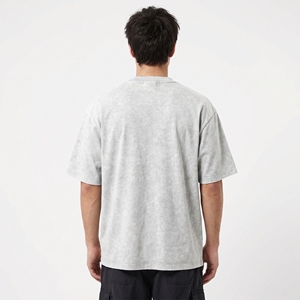 Camiseta Moderna para Hombre, Talla Grande, con Diseño Gráfico de Esqueleto Anatómico, Llamas Azules y Mangas Cortas - Product Image 4