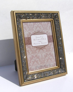 Cadre photo en résine dorée de haute qualité, design exclusif, vente en gros d'usine, pour la décoration de bureau - Product Image 1