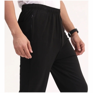 Hot Sale Men's Casual <b>Trousers</b> Custom Breathable Midweight Canvas 100% Cotton <b>Waterproof</b> Wide Leg Mid Waist Professional Factory - Product Image 1