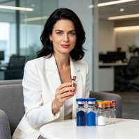 Glutathion en poudre de haute pureté (99%) de la marque WV (C14H21CuN6O6) (CAS 89030955) Produits chimiques pour les soins capillaires Matières premières cosmétiques 1000mg