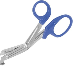 Ciseaux d'infirmière personnalisés avec poignées de différentes couleurs : rouge, vert, noir, jaune, blanc, orange et rose - Product Image 1