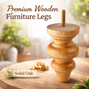 Solid Wood Furniture Legs, Modern <b>Sofa</b> Cabinet Table Support <b>Feet</b>, Natural Wood Durable Replacement Parts - Product Image 4