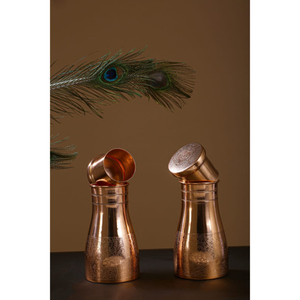 Luxury Royal Copper Embossed Food Grade Dishwasher Safe Stackable <b>Jar</b> for Business Gifts - Product Image 4