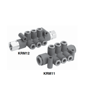 อุปกรณ์นิวเมติกส์แบบ one-touch KRM11-06-10-6สินค้าประเภท - Product Image 3